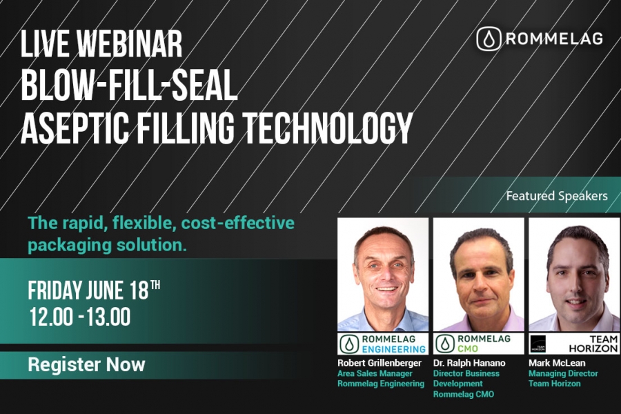 Live Webinar: Blow-Fill-Seal Aseptic Filling Technology